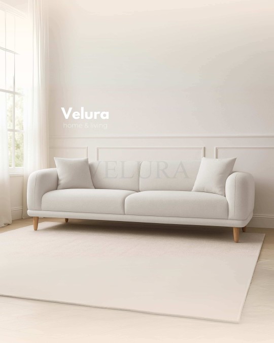 Lara Beyaz Koltuk Takımı