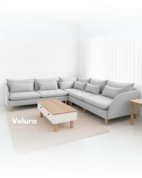 Fox Köşe Takımı - Açık Gri Fox Köşe Takımı - Açık Gri