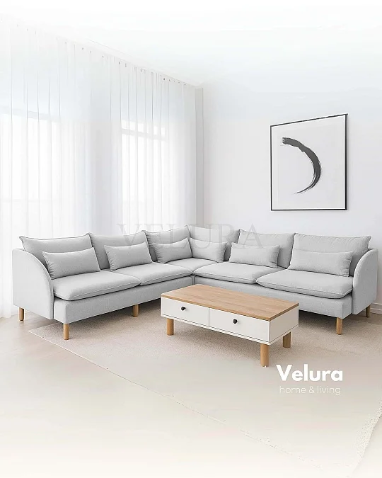 Fox Köşe Takımı - Açık Gri