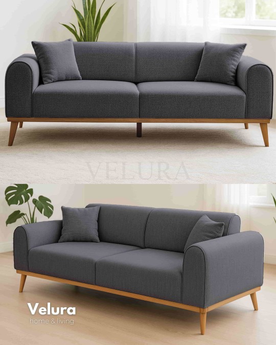 Valo Açık Antrasit Kanepe