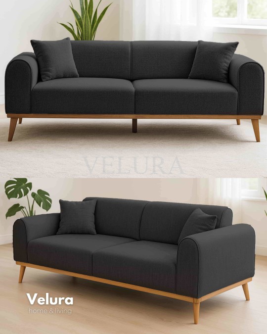 Valo Koyu Antrasit Antrasit Kanepe