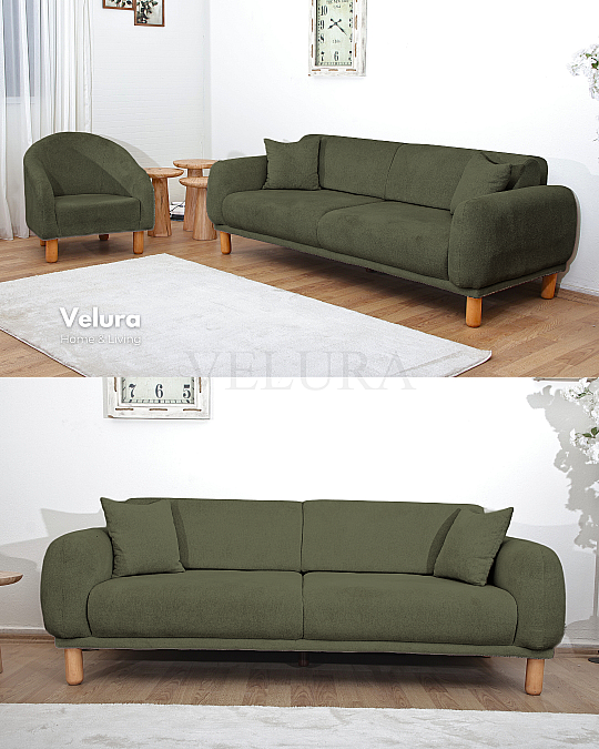 Lara Yeşil Koltuk Takımı