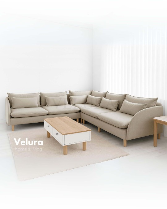 Fox Köşe Takımı - Krem