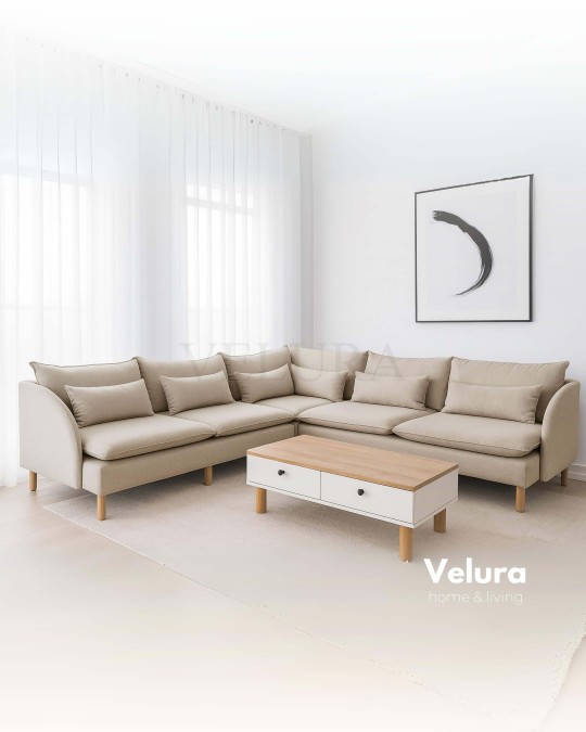 Fox Köşe Takımı - Krem