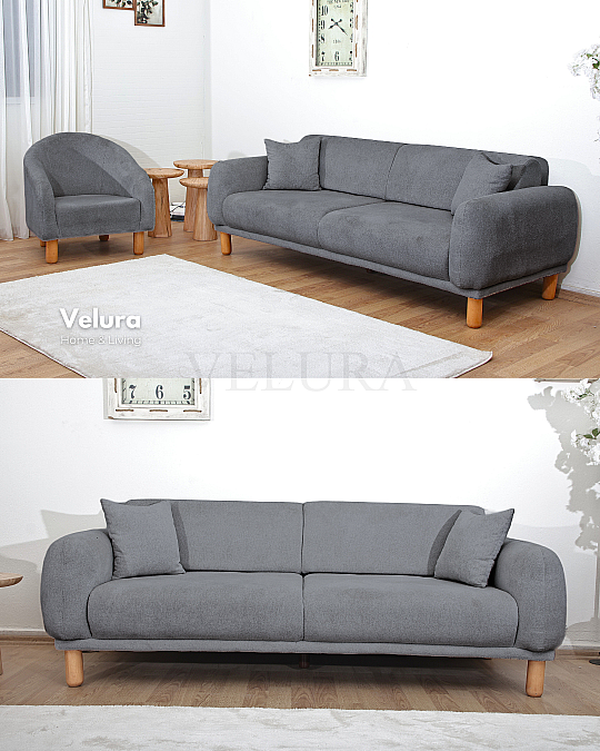 Lara Mavi Koltuk Takımı