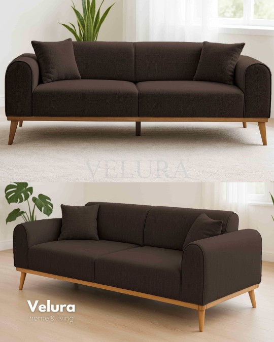 Valo Koyu Kahve Kanepe