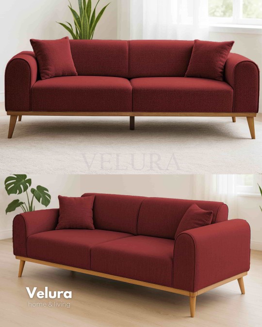 Valo Kırmızı Kanepe