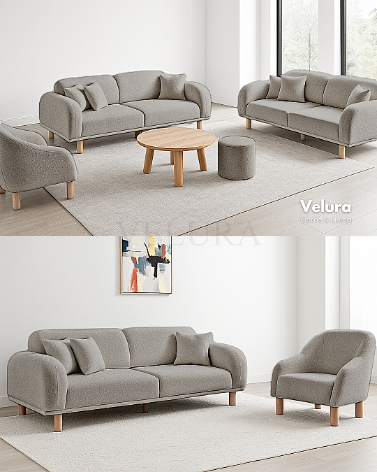 Lara Latte Koltuk Takımı