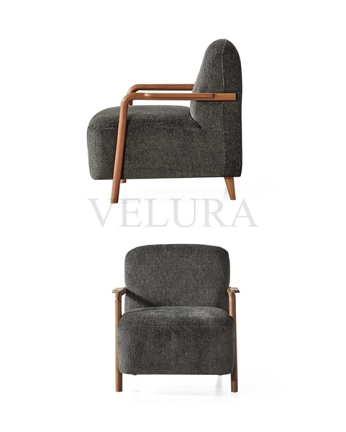 Velura Home antrasit berjer
