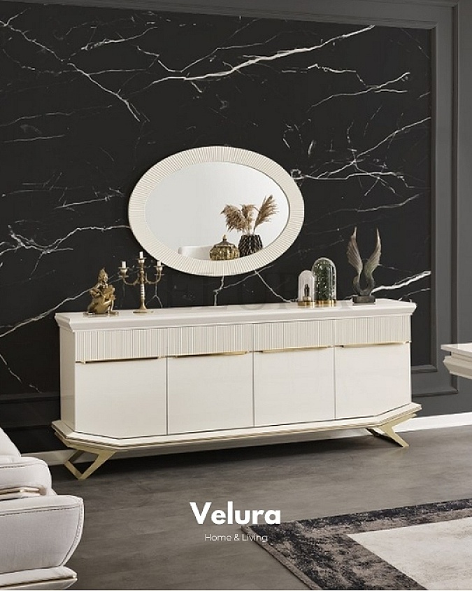 Gold Metal Ayaklı Şık Konsol Gold Metal Ayaklı Modern Konsol