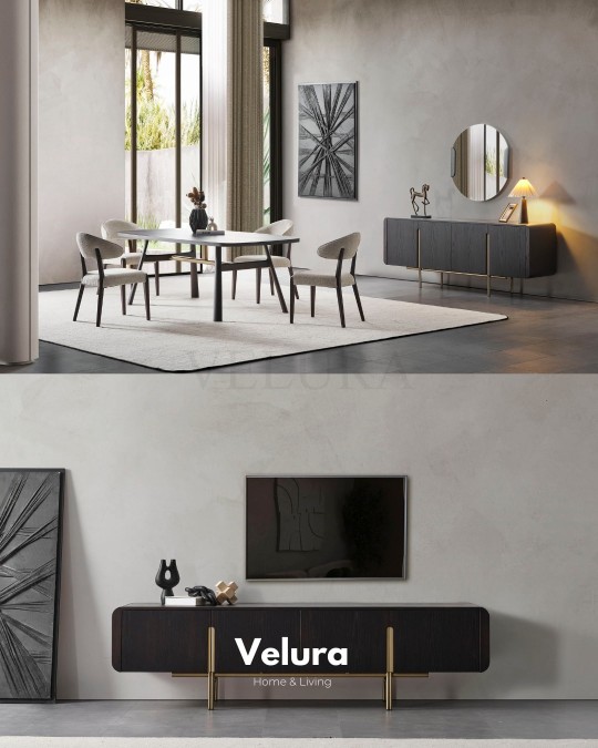 Genova Dark Yemek Takımı