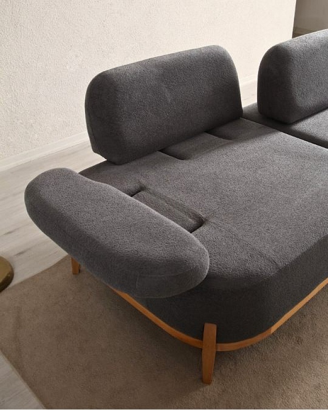 Berina Antrasit Koltuk Takımı