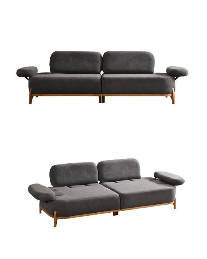 Berina Antrasit Koltuk Takımı