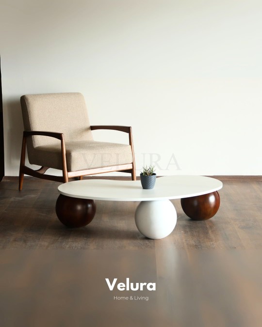 Küre Ahşap Orta Sehpa - 2C-1B