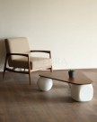 Şık ve Modern Üçgen MDF Orta Sehpa