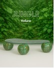 Küre Orta Sehpa - Jungle - Şeffaf Cam Küre Orta Sehpa - Jungle - Şeffaf Cam