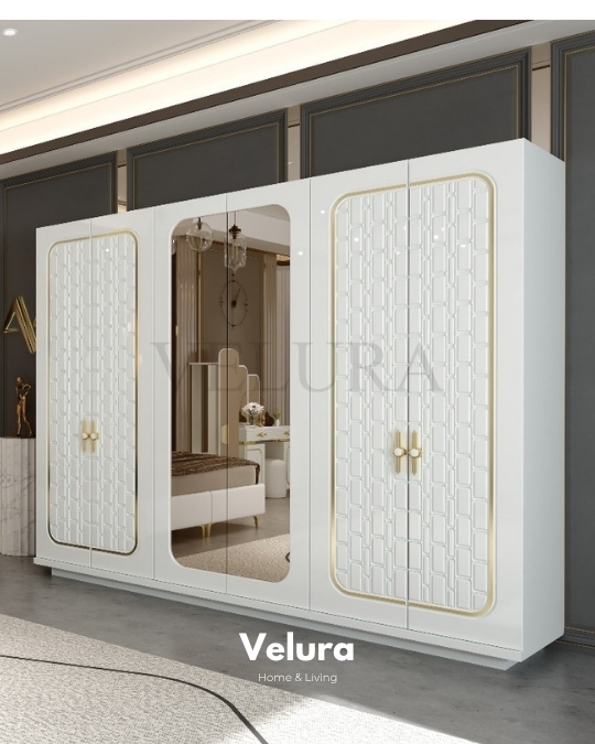 Saray 6 Kapılı Dolap