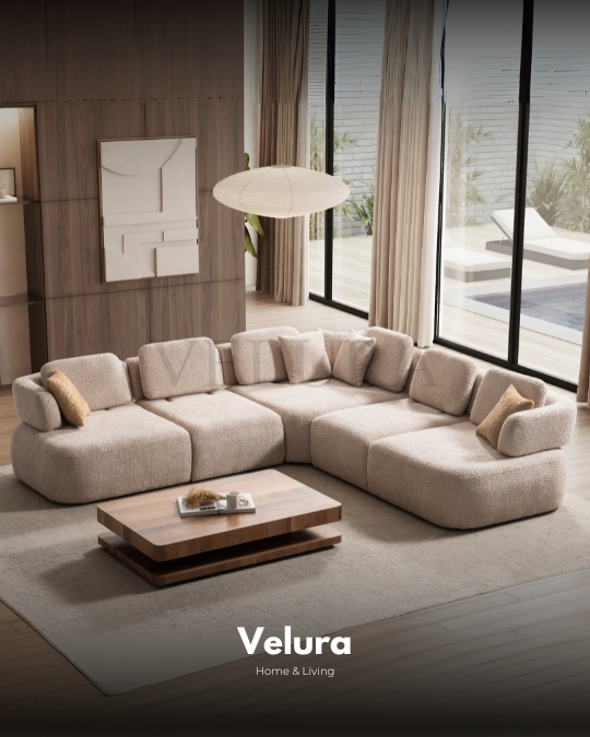 Balance Modüler Köşe - Krem