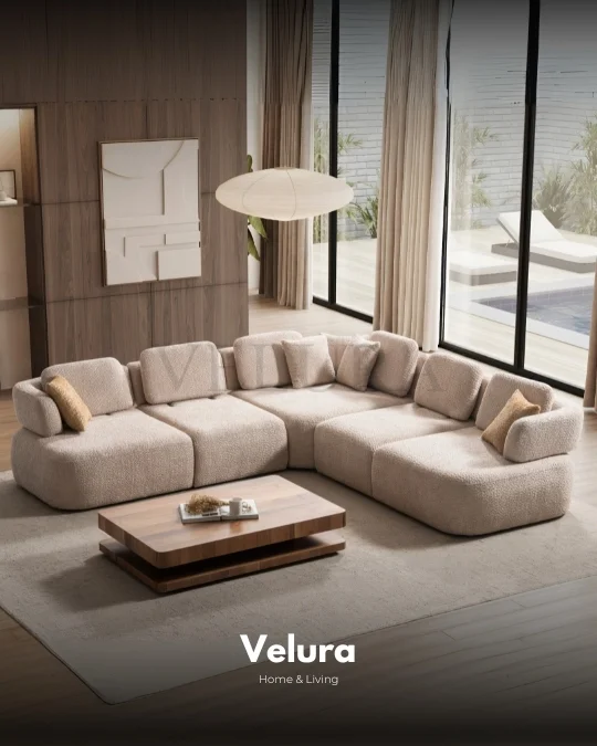 Balance Modüler Köşe - Krem