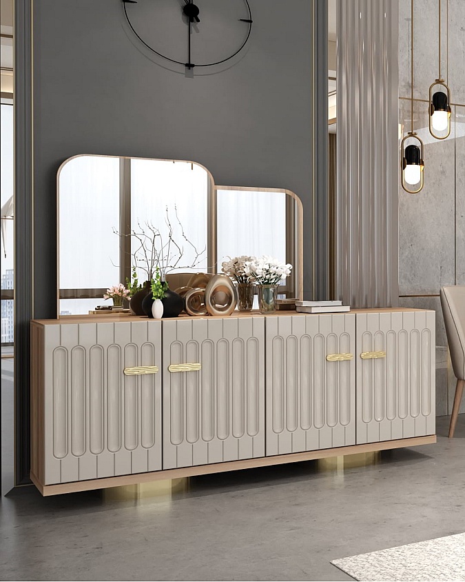 Armony Konsol Krem MDF