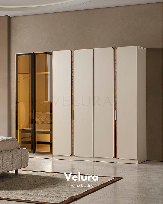 Aura 6 Kapılı Dolap