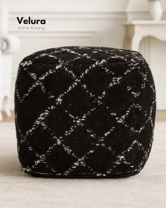 Azara Charcoal - Puf