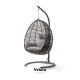 Class Bahçe Salıncağı - Kahve Rattan Gri Minder Class Bahçe Salıncağı - Kahve Rattan Gri Minder