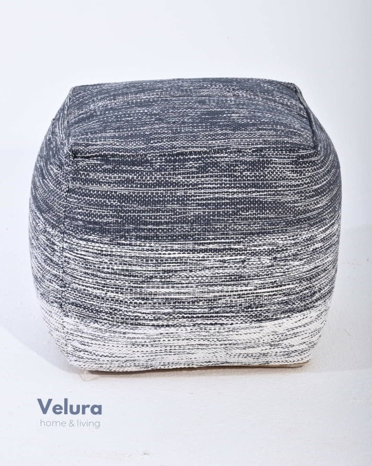 Delight Navy White - Puf