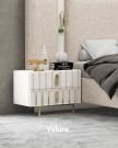 MDF gövdeli modern komodin