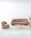 Velura Home kolsuz ayaksız berjer