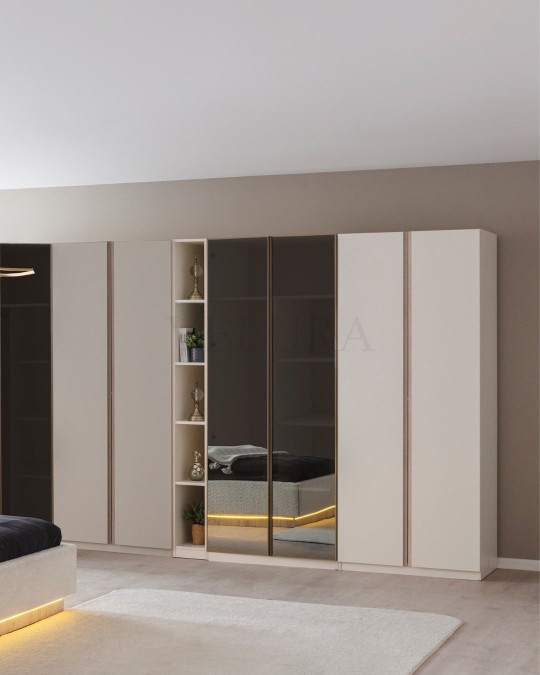 Flora 6 Kapılı Dolap