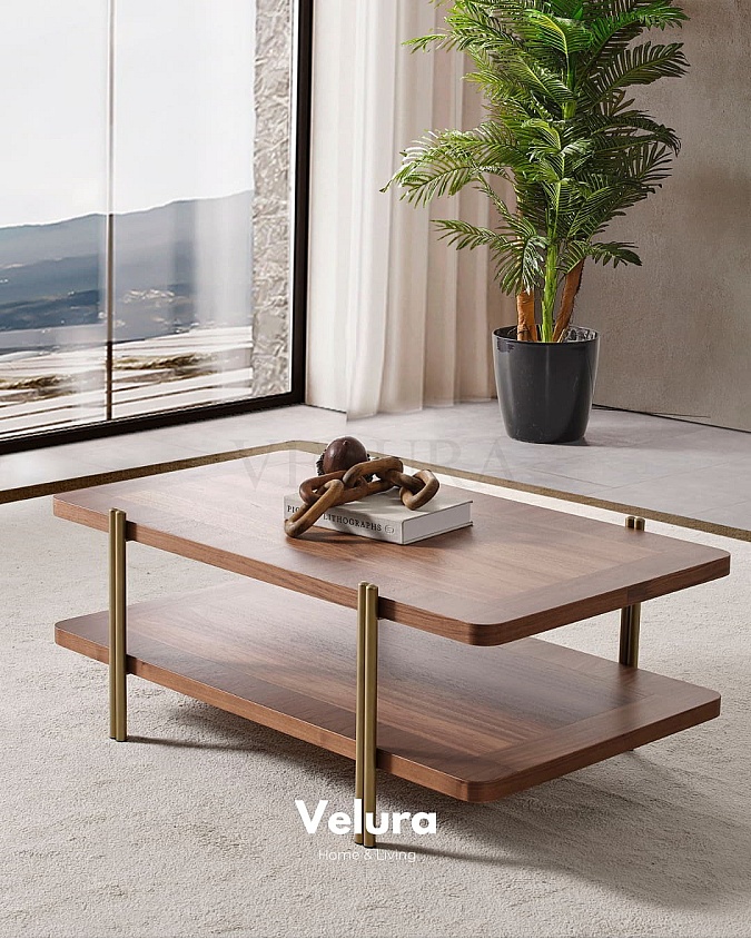 Genova Walnut Orta Sehpa