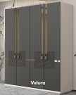 Gözde 4 Kapılı Dolap – Velura Home Velura Home Gözde dolap 160x220x58 cm ölçülerinde