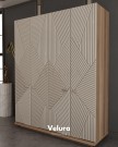 Hisar 4 Kapılı Dolap – Velura Home Velura Home Hisar dolap 160x220x58 cm ölçülerinde