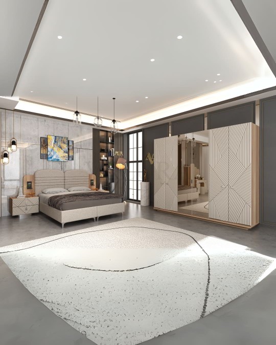 Hisar Krem Yatak Odası Takımı