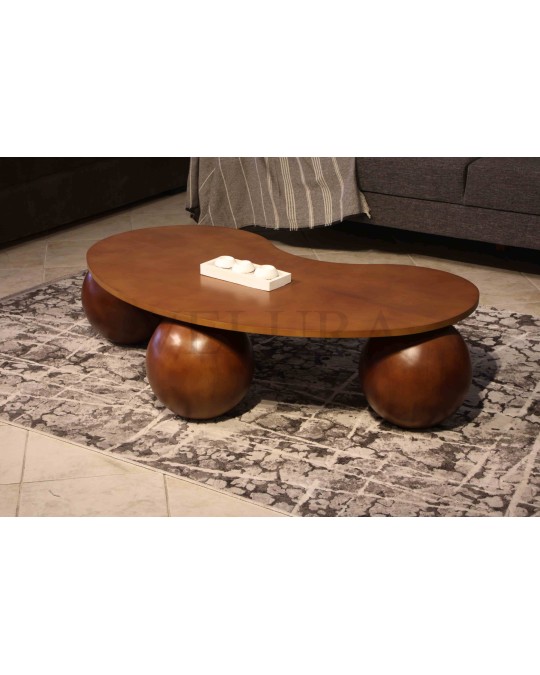 Küre Sehpa Ceviz - Ceviz Mdf Küre Sehpa Ceviz - Ceviz Mdf