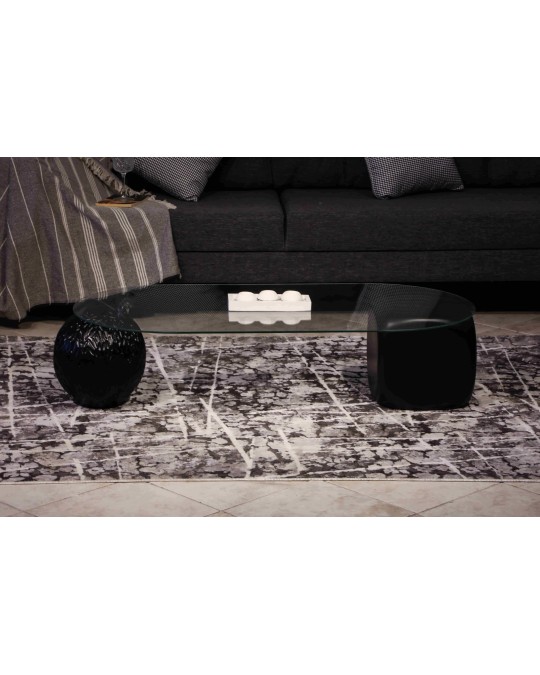 Küre Orta Sehpa – Cam ve MDF tabla seçenekli modern orta sehpa modeli Küre Orta Sehpa – Cam ve MDF tablalı, kaplama ve düz renk alternatifli üç ayaklı sehpa