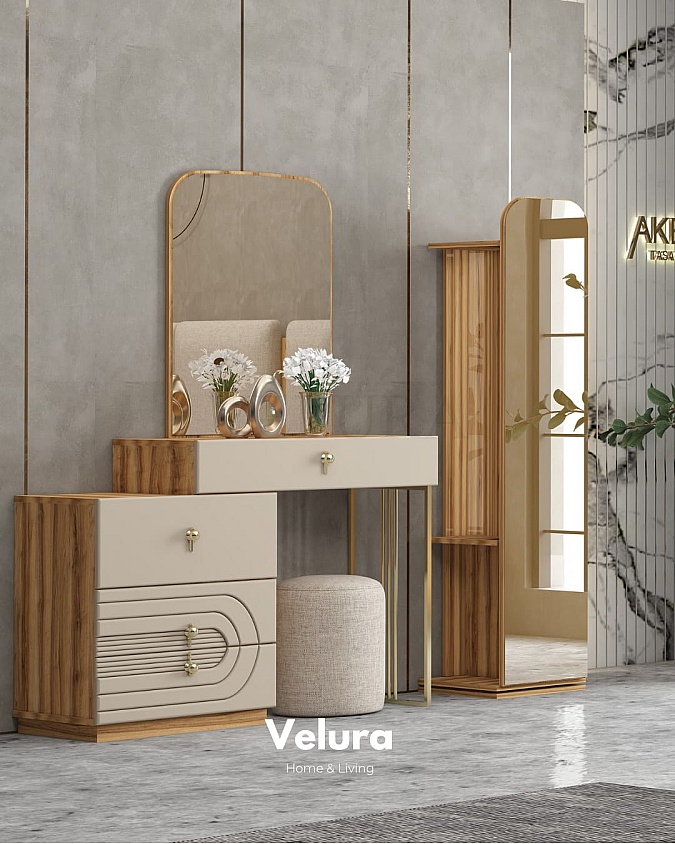 MDF gövdeli modern şifonyer