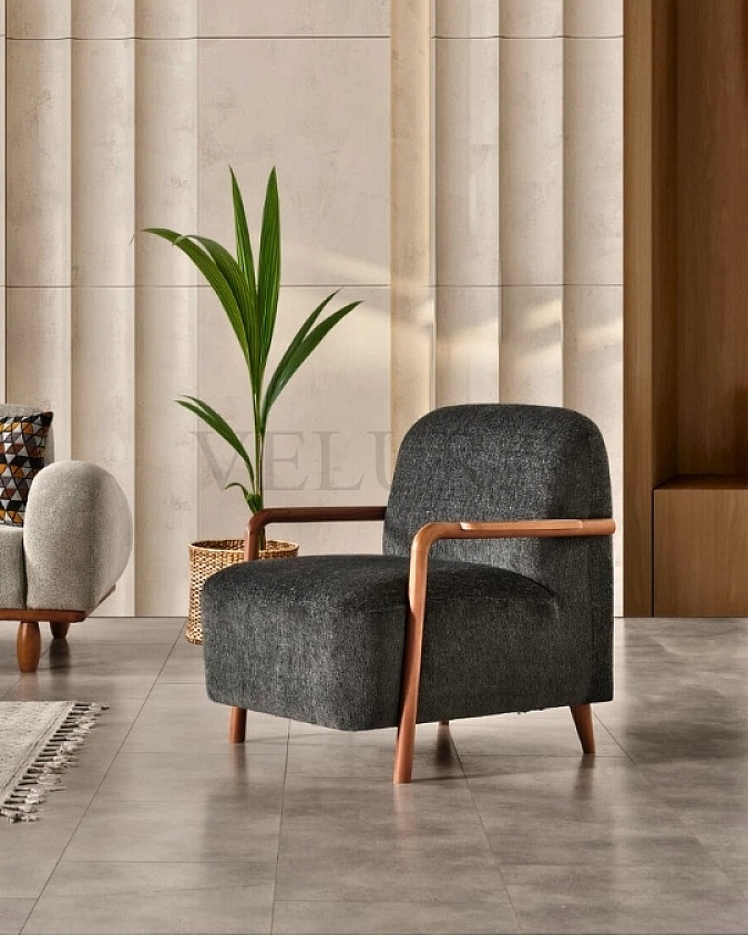 Velura Home antrasit berjer