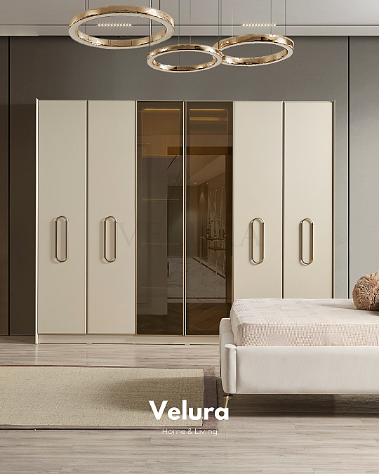 Monaco 6 Kapılı Dolap