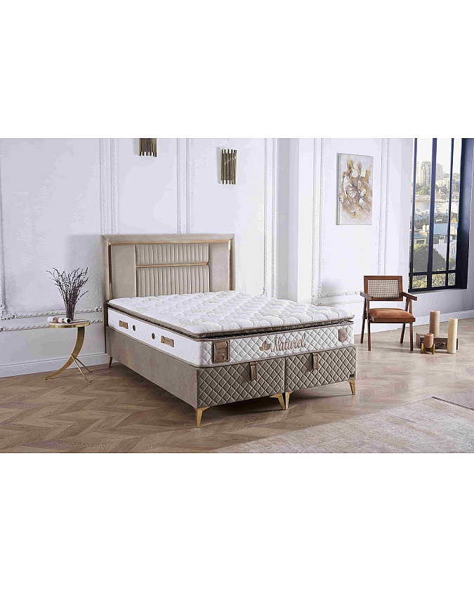 lüks krem bej baza başlık