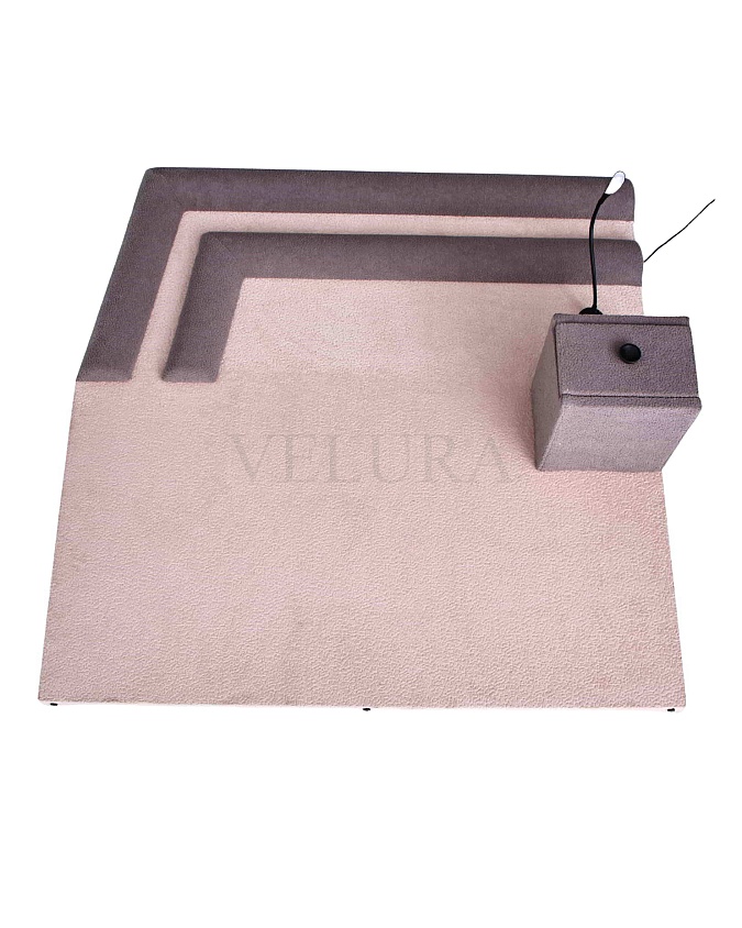 Natura Başlık modeli, doğal kumaş dokusuyla şık ve sade bir görünüm sunar