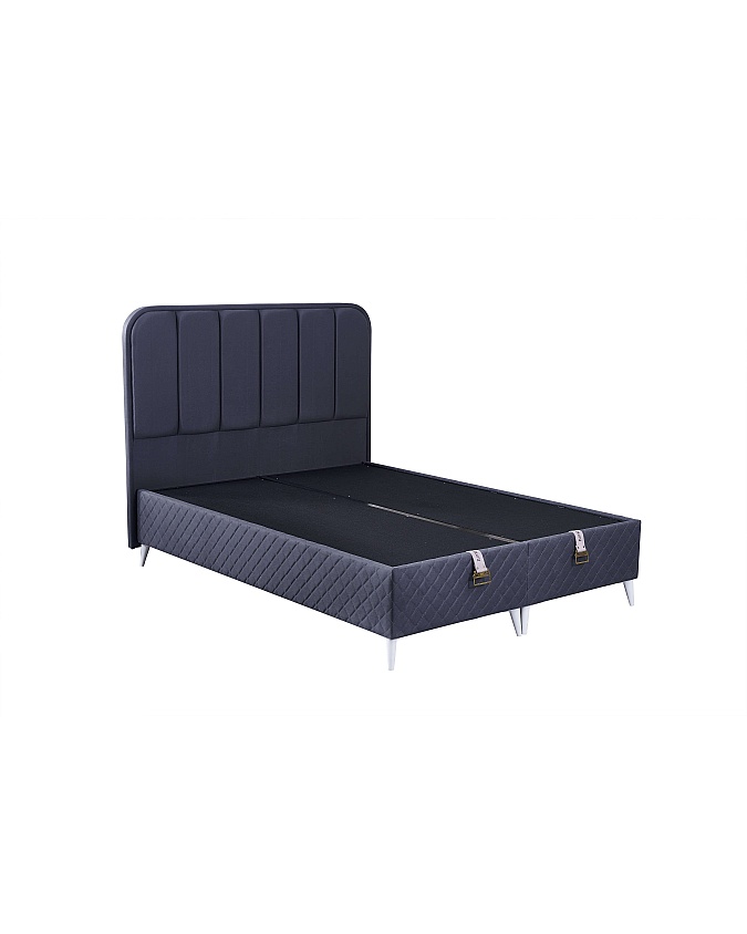 Velura Home Lacivert Baza ve Başlık Seti