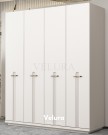 Olimpos 4 Kapılı Dolap – Velura Home Olimpos 4 Kapılı Dolap beyaz renk sade modern tasarım