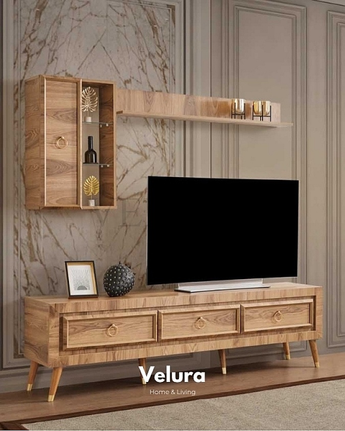 Velura Home Pablo Serisi Tv Ünitesi Modeli Fonksiyonel ve Şık Tv Ünitesi Tasarımı