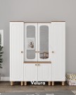 Rana 6 Kapılı Portmanto – Velura Home Beyaz portmanto 6 kapaklı antre mobilyası