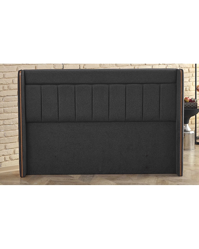 Koyu gri baza başlık seti