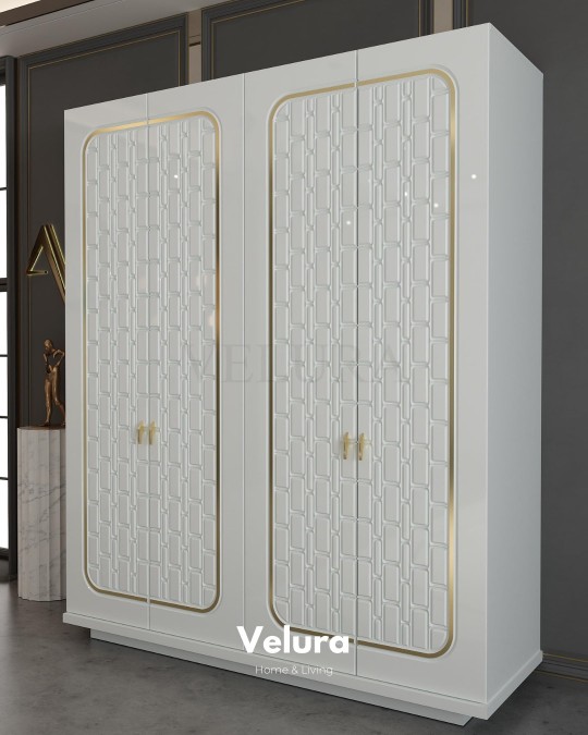 Saray 4 Kapılı Dolap