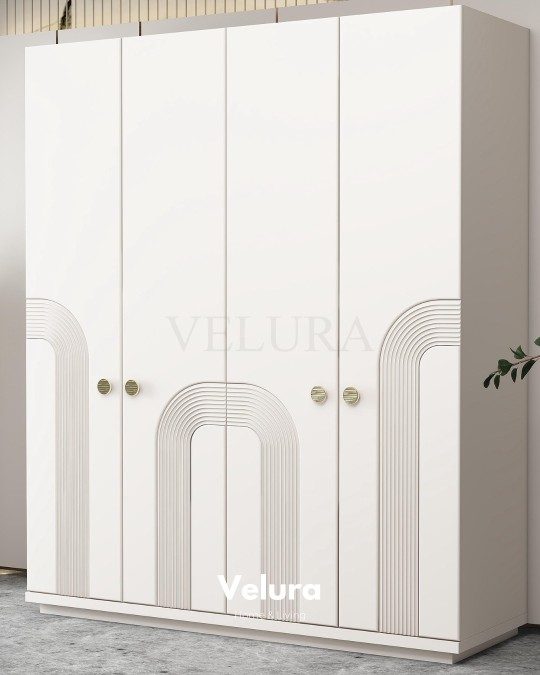 Sarmaşık 4 Kapılı Dolap