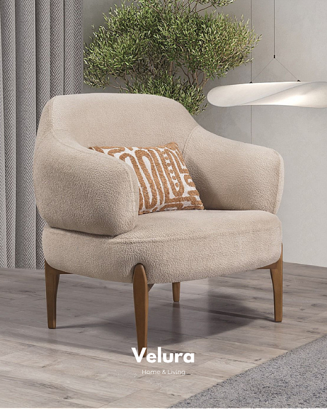 Sultan Koltuk Takımı - Krem